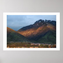 Por do sol Ridge Posters