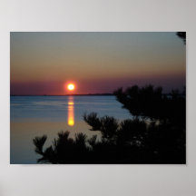Por do sol sobre Provincetown Posters