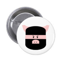 Porco de Ninja! broches