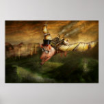Porco do vôo - Steampunk - os suínos do vôo Poster