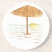 Porta copos do por do sol de Palapa