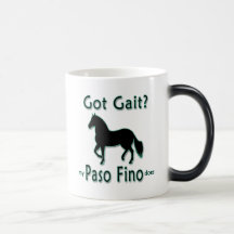 Porte obtido? Meu Paso Fino faz Canecas
