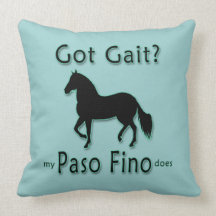 Porte obtido? Meu Paso Fino faz Travesseiro De Decoração