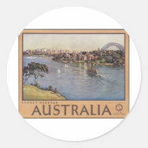 Porto de Austrália Sydney Adesivos