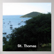 Porto de St Thomas Posteres