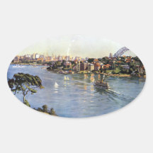 Porto de Sydney, Austrália Adesivo