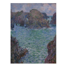 Porto-Goulphar de Claude Monet sumário ", belle? l Cartao Postal