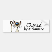 possuído por um siamese adesivo