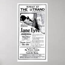 'Poster 1922 do anúncio do filme do vintage de Jan