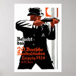 Poster 1934 do atirador
