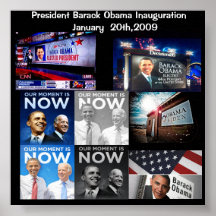 Poster 2009 da inauguração do presidente Barack Ob