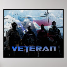 Poster americano do veterano