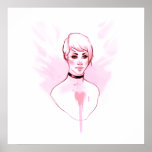 Poster cor-de-rosa