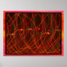 Poster - cores abstratas