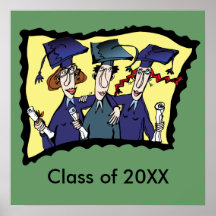 Poster customizável da graduação