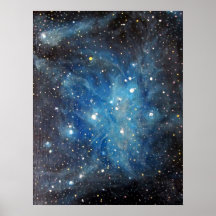 Poster da arte do espaço das estrelas - pintura de