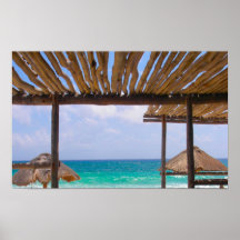 Poster da cabana da ilha
