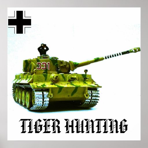 POSTER DA CAÇA DO TIGRE