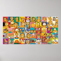 Poster da coleção do cobrir de Garfield pôsteres