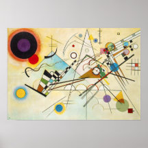 Poster da composição VIII de Kandinsky