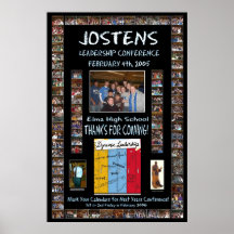 Poster da conferência da liderança de Jostens nano