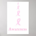 Poster da consciência do cancro da mama
