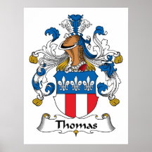 Poster da crista da família de Thomas