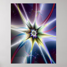Poster da explosão da estrela