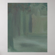 Poster da floresta de CricketDiane - névoa da flor