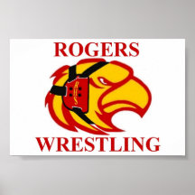 Poster da luta de Rogers Hawkhead