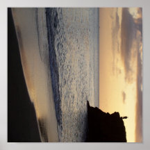 Poster da maravilha do oceano
