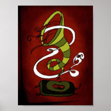 Poster da mostra da música