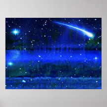 Poster da noite estrelado