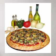 Poster da pizza