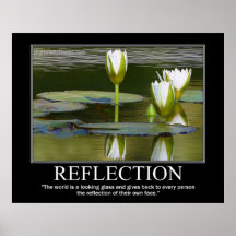 Poster da REFLEXÃO - Lillies (inspirador)