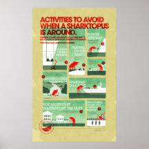 Poster da segurança de Sharktopus