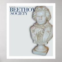 Poster da sociedade de Beethoven