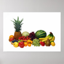 Poster das frutas e das bagas