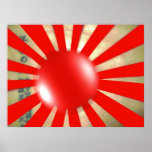 Poster de Flagbubble do japonês