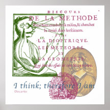 Poster de Rene Descartes
