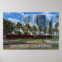 Poster de San Diego, Califórnia (EUA)