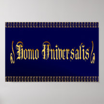 Poster de Universalis do homo