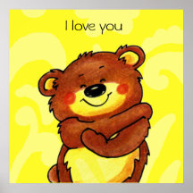 poster do abraço de urso
