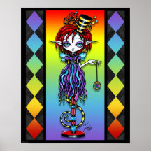 Poster do anormal do secundário de circo da vara d