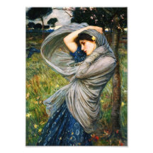 Poster do Boreas do Waterhouse Impressão De Foto