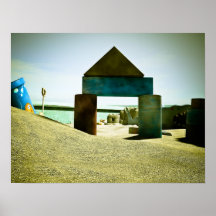 Poster do divertimento 04 da caixa da areia do ver