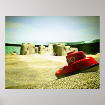 Poster do divertimento 06 da caixa da areia do ver