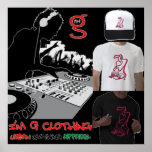 Poster do DJ do eu sou roupa de G