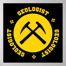 Poster do geólogo