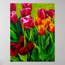 Poster do jardim da tulipa